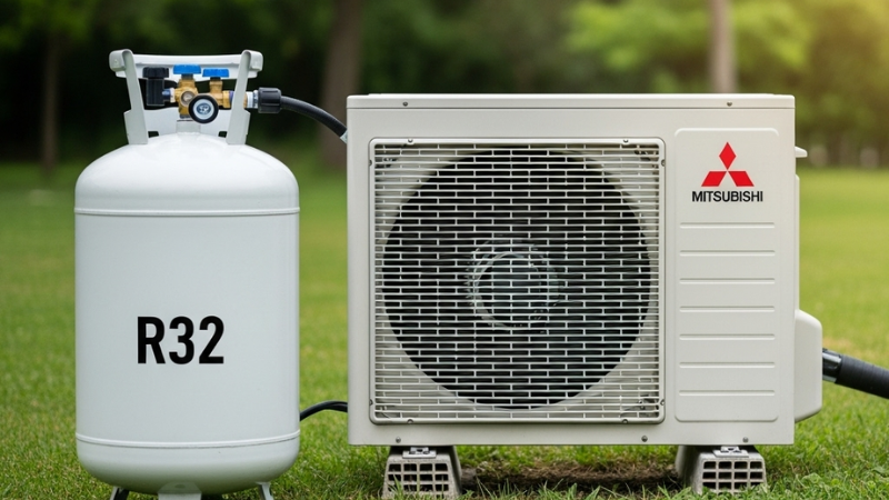 ประวัติและวิวัฒนาการของน้ำยาแอร์ - R32